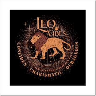 Leo Vibes Posters and Art